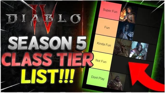 Sezon 5 Diablo 4: Najlepsze klasy, które rozwalą wszystkich przeciwników