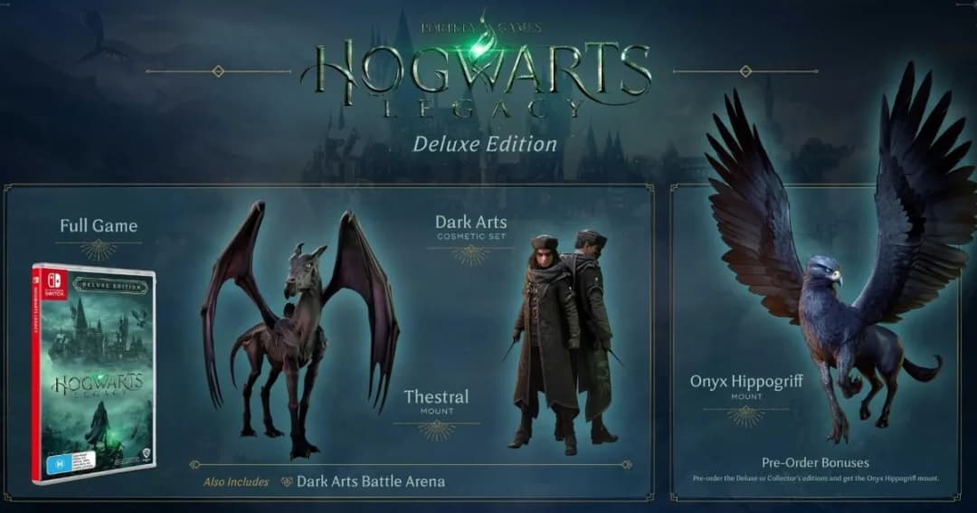 Zawartość Hogwarts Legacy Deluxe Edition - Kompletny przegląd