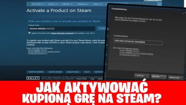 Jak dodać gry na Steam - prosty poradnik aktywacji klucza i biblioteki
