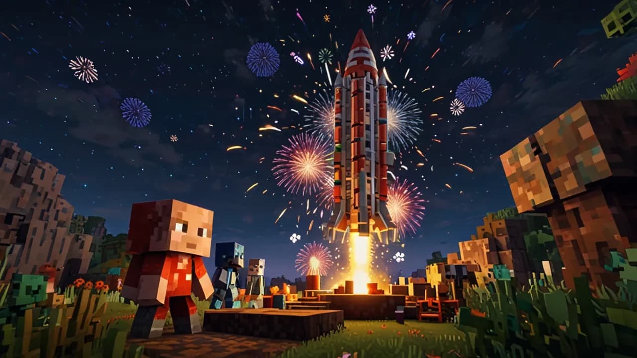 Jak zrobić wyrzutnię rakiet w Minecraft: Krok po kroku poradnik