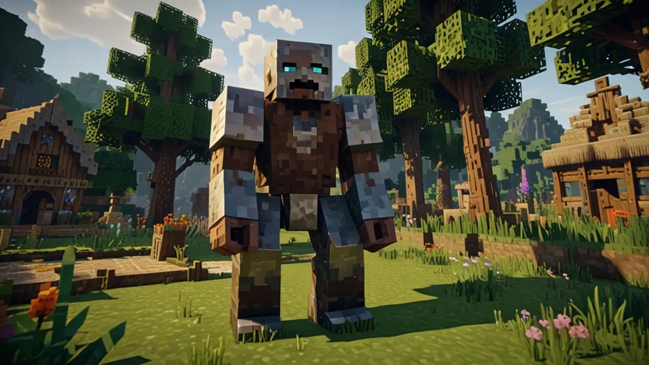 Minecraft: Jak stworzyć Żelaznego Golema i skutecznie chronić wioskę