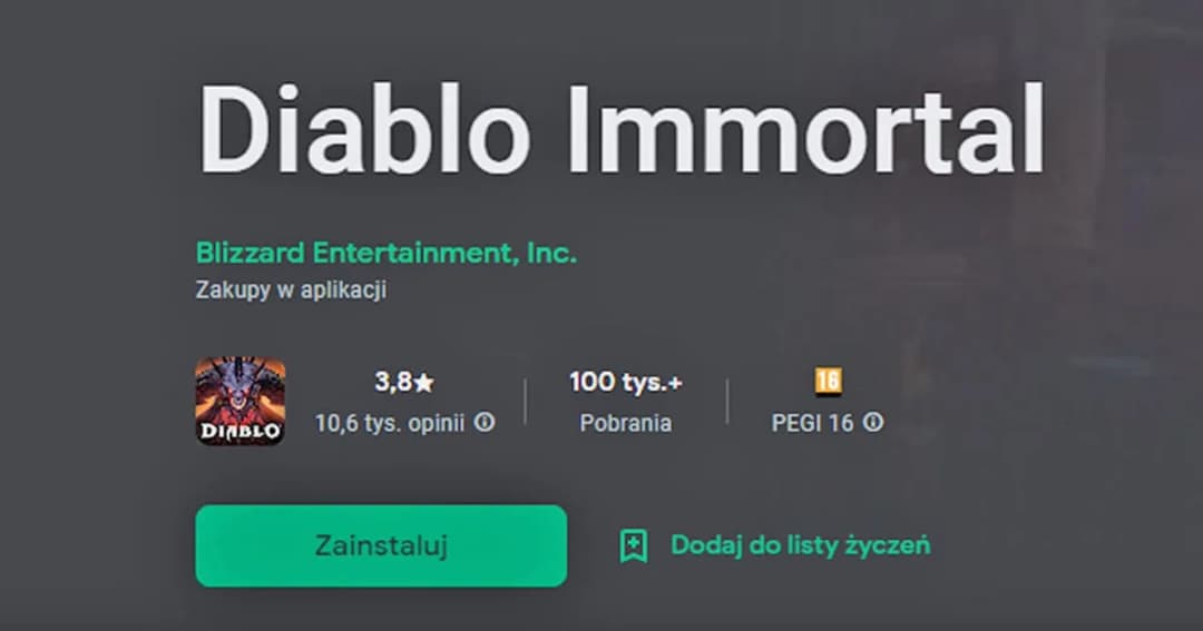 Diablo Immortal za darmo? Ukryta prawda o darmowej grze mobilnej
